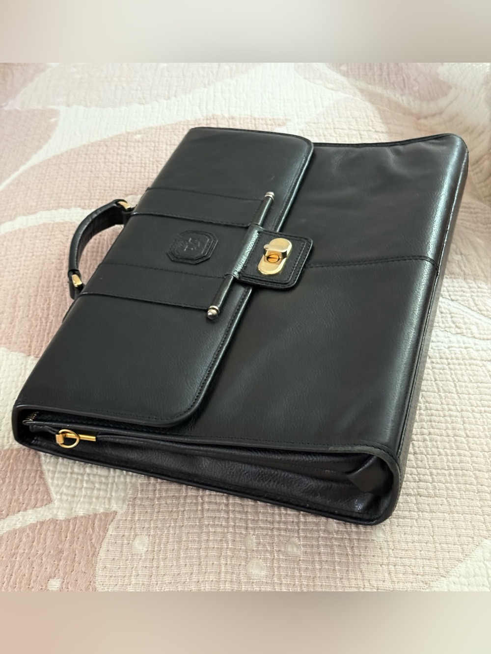VINTAGE BLACK UMI BRIEFCASE - Picture 10 of 16